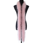 Fluffy Marabou Turkey Feather Boa (2 Meters)