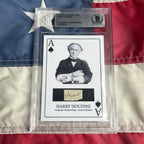 Harry Houdini Handwritten Word Cut from a Autograph Letter Signed Beckett BAS