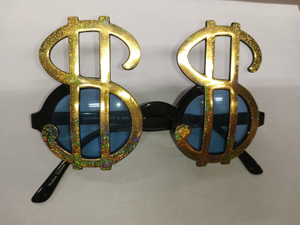 Dollar Sign Sunglasses by HalloweenStore.com
