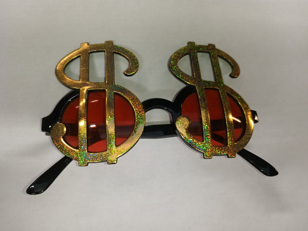 Dollar Sign Sunglasses by HalloweenStore.com