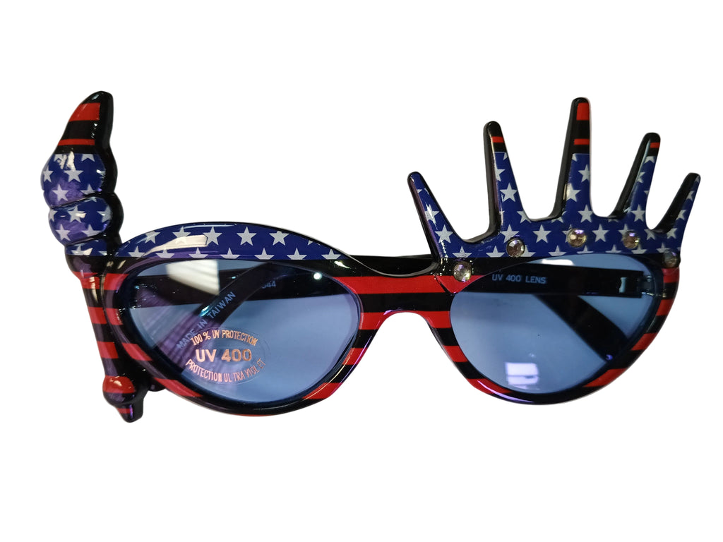 Liberty Flame Sunglasses by HalloweenStore.com