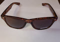 Brown Blues Brother Style Sunglasses with Houndstooth Design and Dark Lenses by HalloweenStore.com