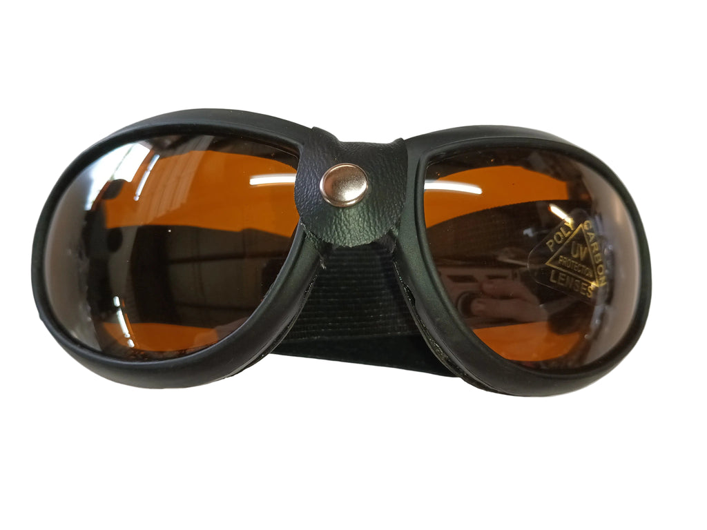 Aviator Goggles With Adjustable Strap by HalloweenStore.com