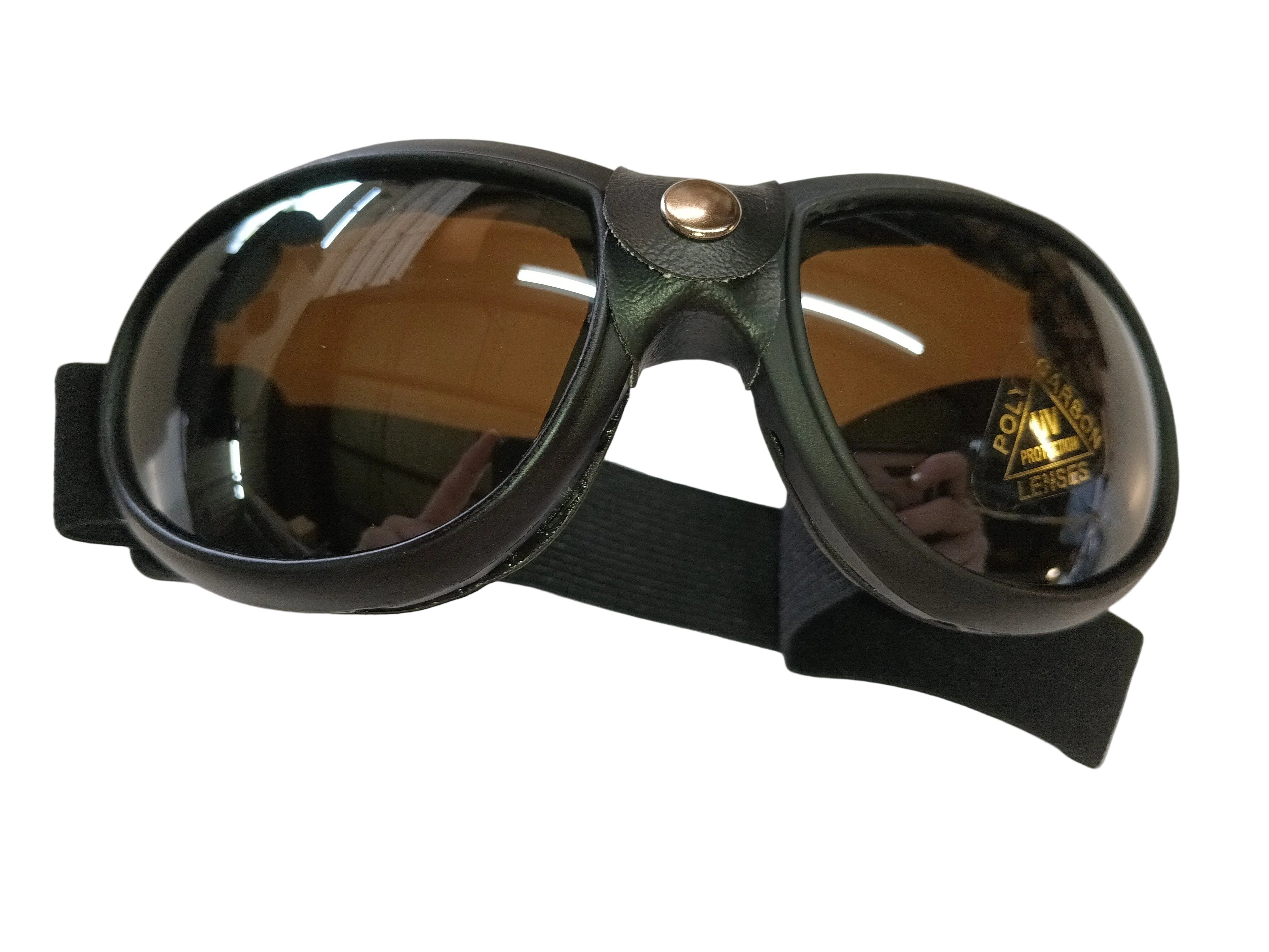 Aviator Goggles With Adjustable Strap by HalloweenStore.com