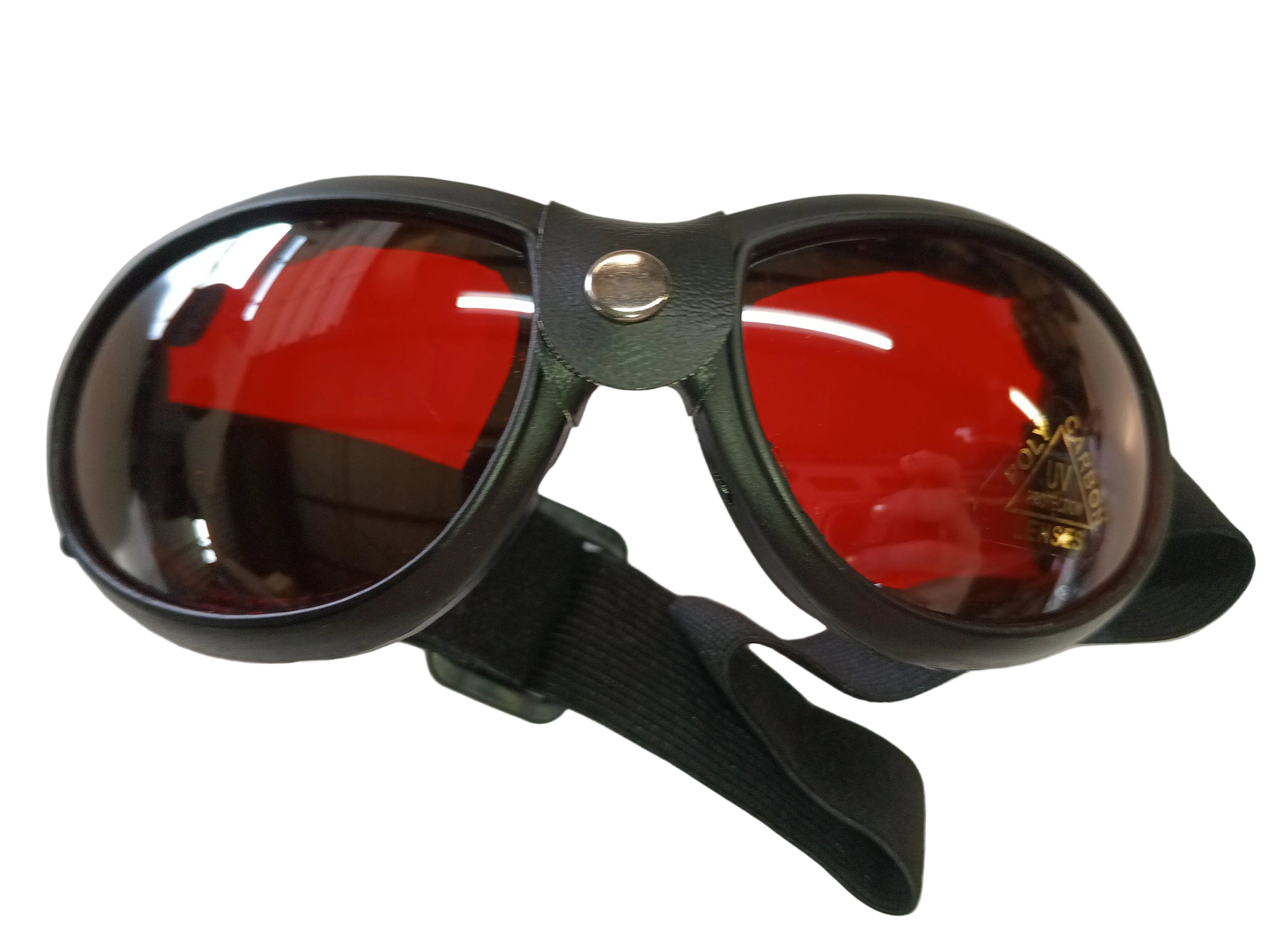 Aviator Goggles With Adjustable Strap by HalloweenStore.com