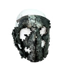 Handmade Genuine Leather Puzzle Mask by Rockwell Masks