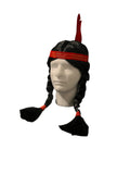 Pocahontas Wig with Feather and Headband by Masquerade