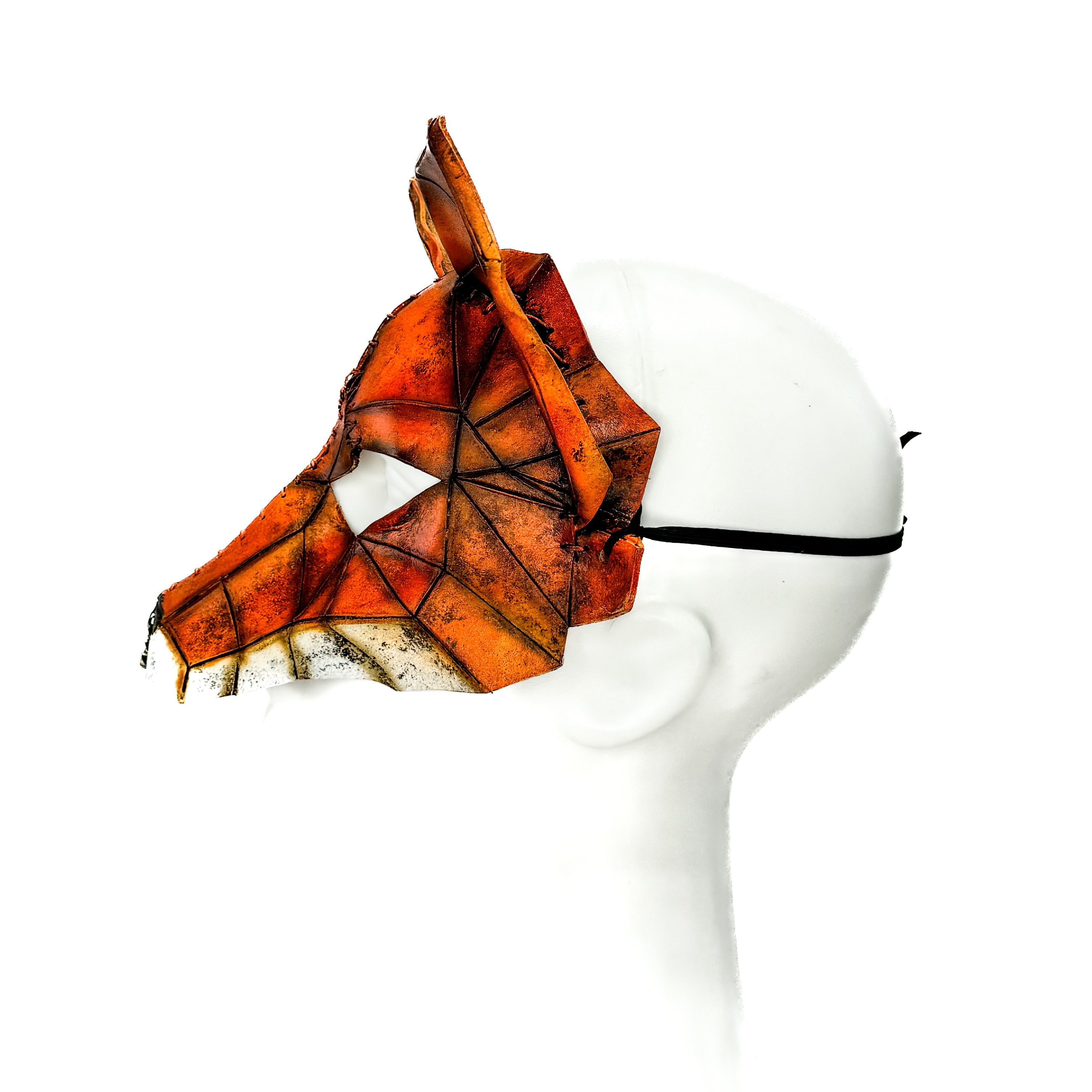 Fox Handmade Genuine Leather by Rockwell Masks