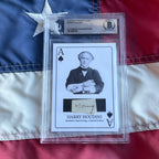 Harry Houdini Handwritten Word Cut from a Autograph Letter Signed Beckett BAS