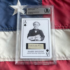 Harry Houdini Handwritten Word Cut from a Autograph Letter Signed Beckett BAS
