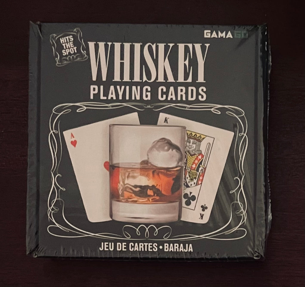 Whiskey Shaped Poker Playing Cards by Card-Addiction.com