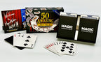 50 Amazing Card Tricks Kit Deluxe Edition by Magic Makers