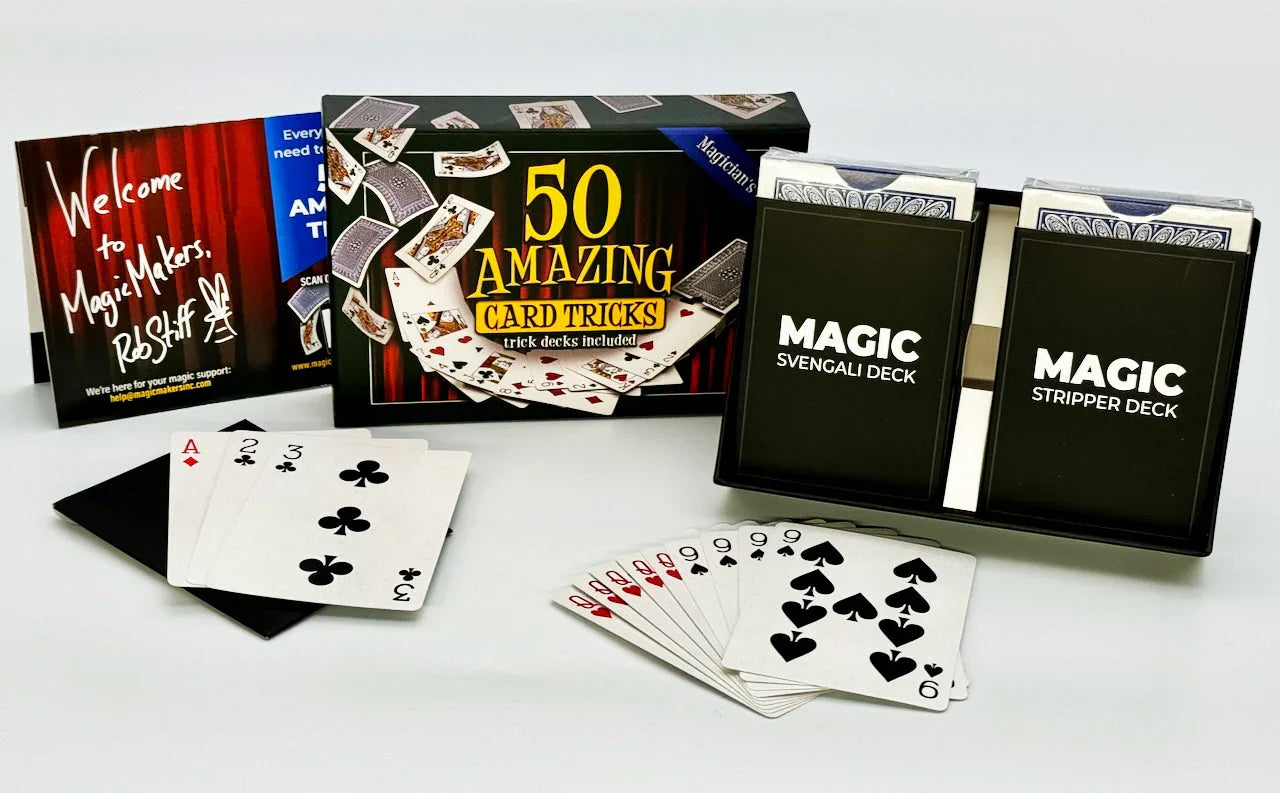 50 Amazing Card Tricks Kit Deluxe Edition