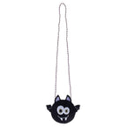 Halloween Bat Beaded Mini Crossbody Bag by Madeline Love