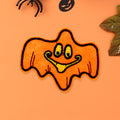 Halloween Ghost Iron On Patch by Madeline Love
