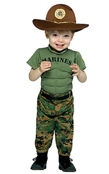 Marine Corps Marine Uniform Infant Toddler Costume 6-12 months by HalloweenStore.com