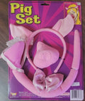Pig Set Nose Headband Tail and Bowtie by HalloweenStore.com
