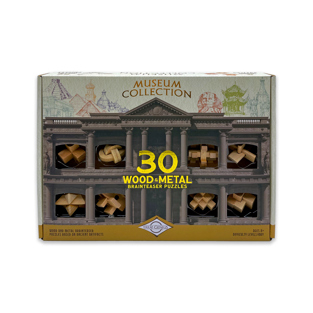Museum Collection - 30 Wood and Metal Puzzles by Project Genius