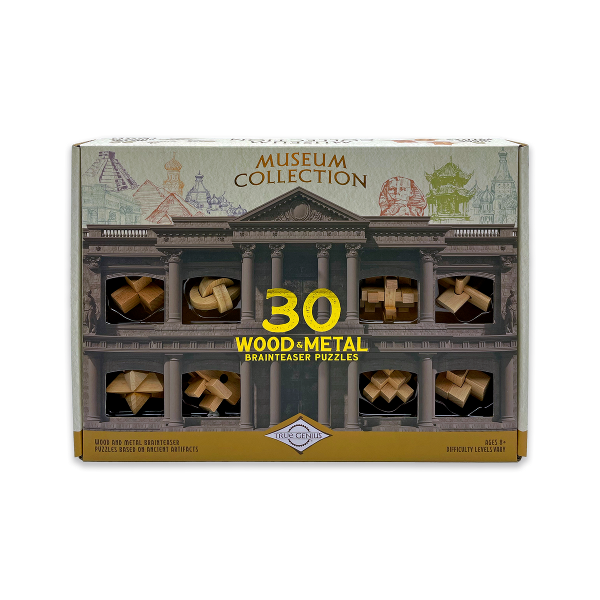 Museum Collection - 30 Wood and Metal Puzzles by Project Genius