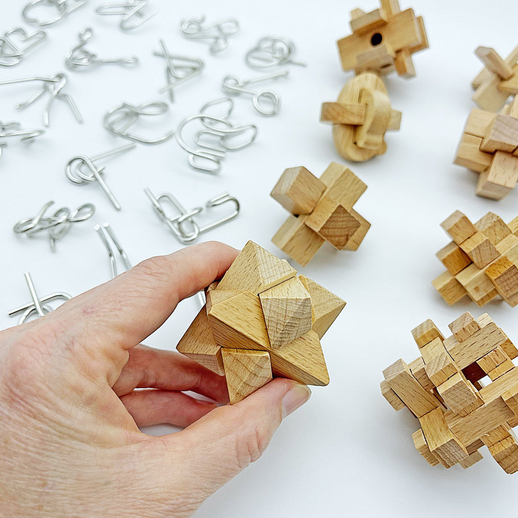 Museum Collection - 30 Wood and Metal Puzzles by Project Genius