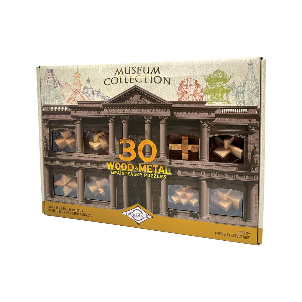 Museum Collection - 30 Wood and Metal Puzzles by Project Genius