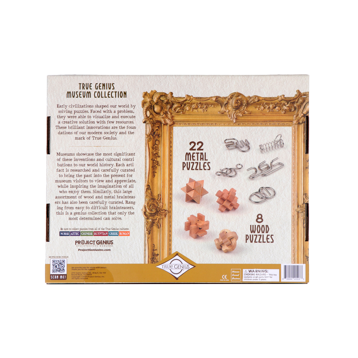 Museum Collection - 30 Wood and Metal Puzzles by Project Genius
