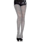 Fine Tights Striped Tights For Women by HalloweenStore.com
