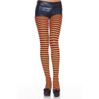 Fine Tights Striped Tights For Women by HalloweenStore.com