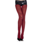Fine Tights Striped Tights For Women by HalloweenStore.com