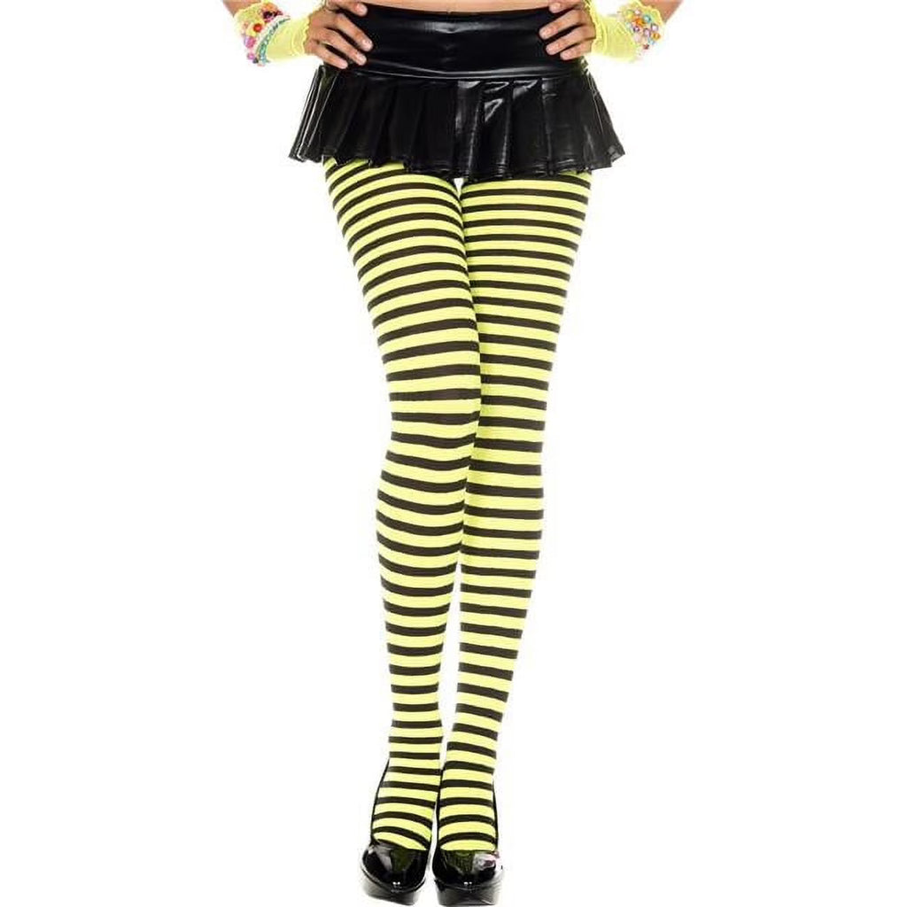 Fine Tights Striped Tights For Women by HalloweenStore.com