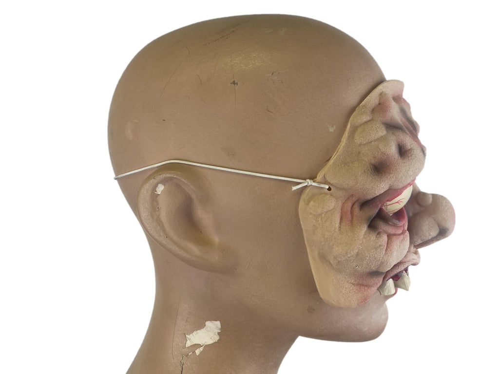 Chinless Mutant Adult Vinyl Face Mask by HalloweenStore.com