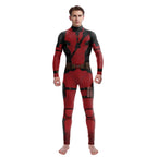 onepiece Halloween movie cos suit Deadpool 3 Wolverine costume playing suit printed jumpsuit by SHOMICOBOUTIQUE