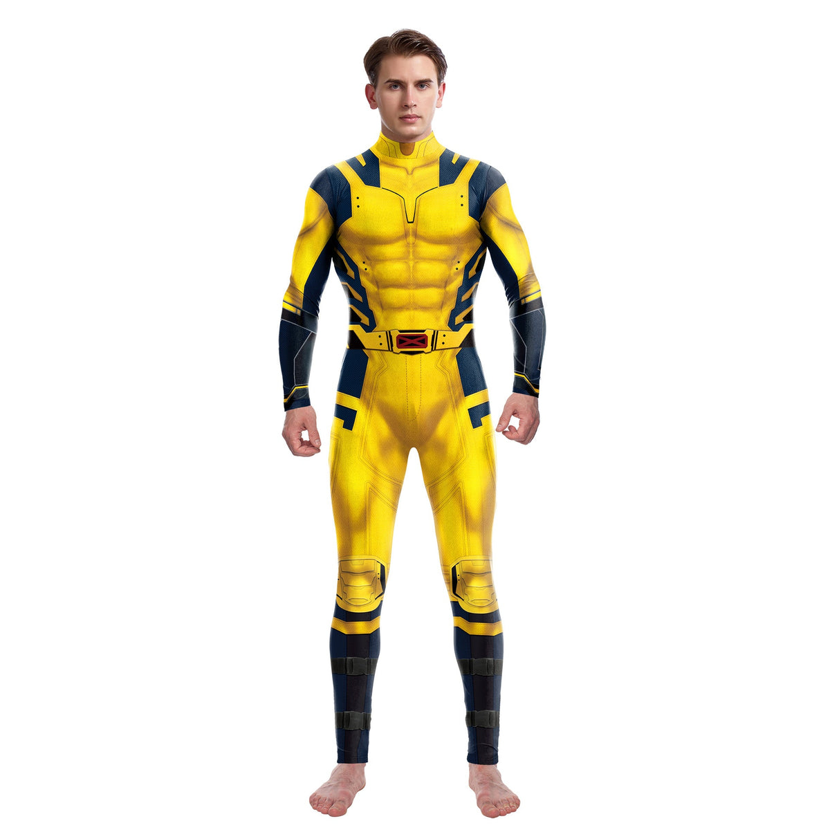 onepiece Halloween movie cos suit Deadpool 3 Wolverine costume playing suit printed jumpsuit by SHOMICOBOUTIQUE