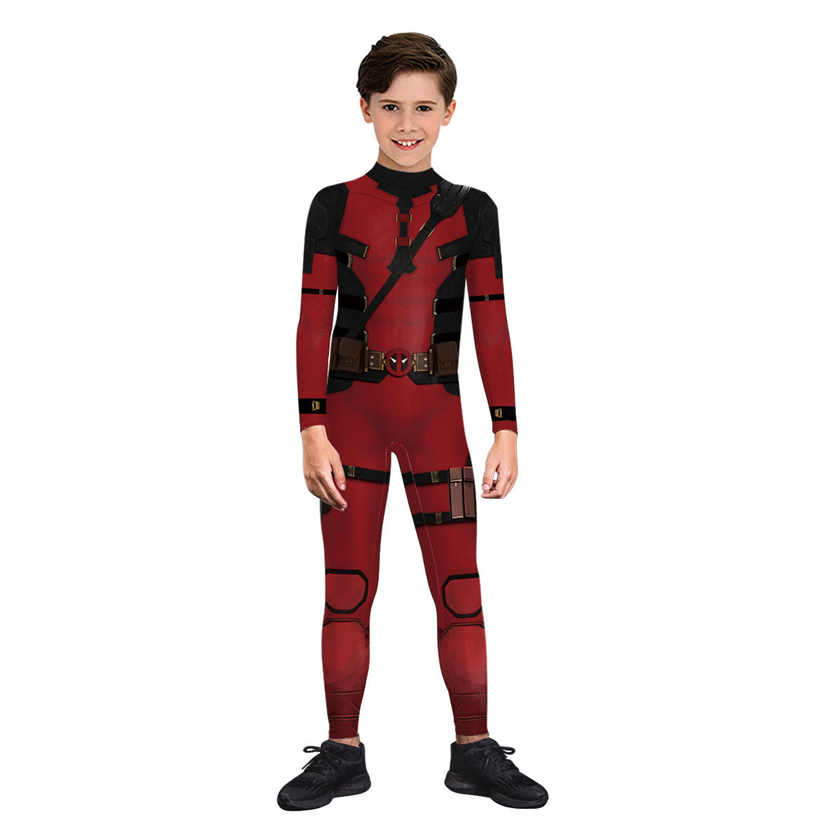 onepiece Halloween movie cos suit Deadpool 3 Wolverine costume playing suit printed jumpsuit by SHOMICOBOUTIQUE