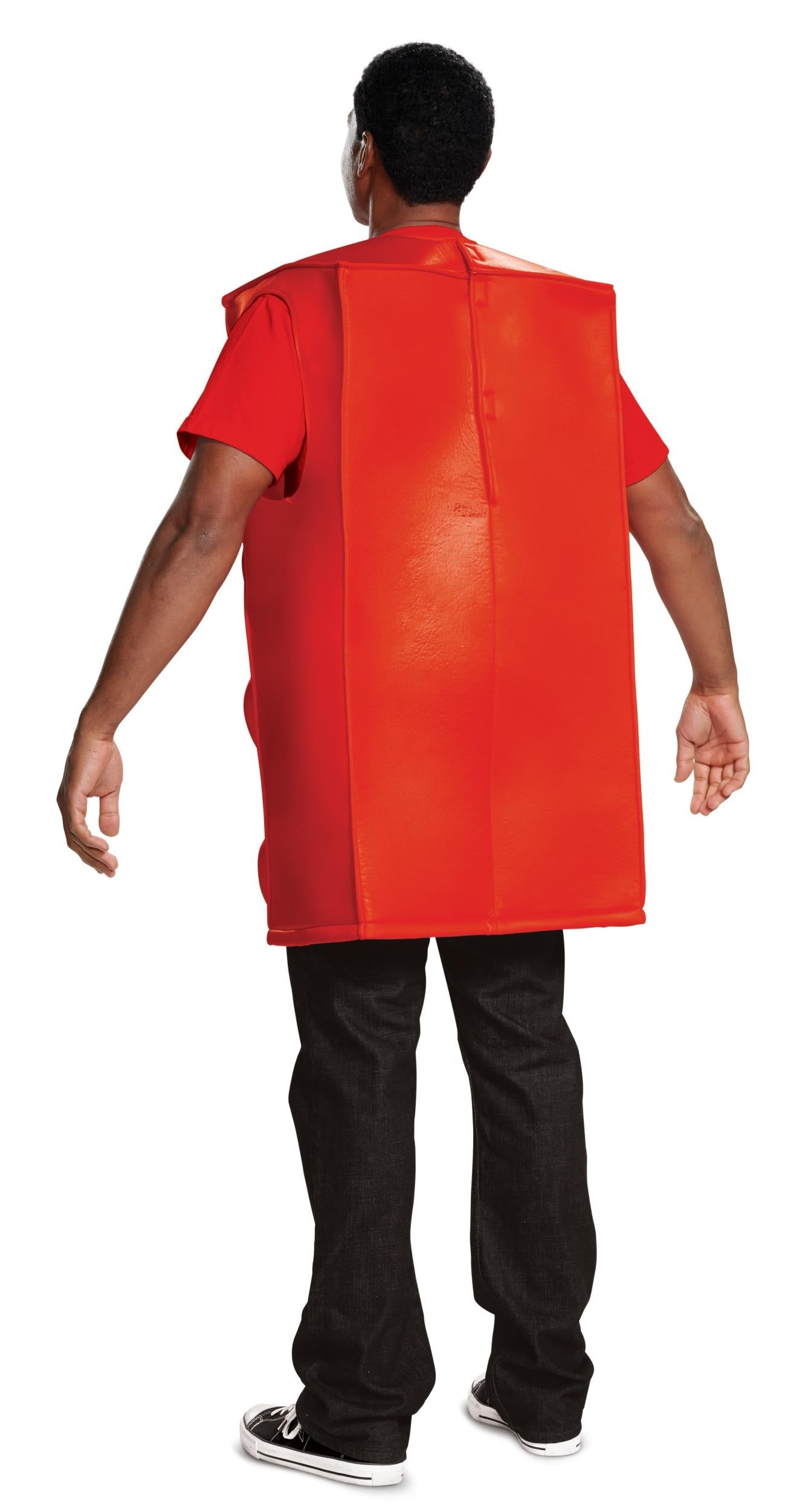 Red Lego Brick Tunic Adult Costume Medium/Large by HalloweenStore.com