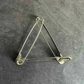Linking Clips Magic Tricks Visual Three Linking Pins Penetration Clips Magia Close-up Street Illusions Gimmicks Mentalism Props
