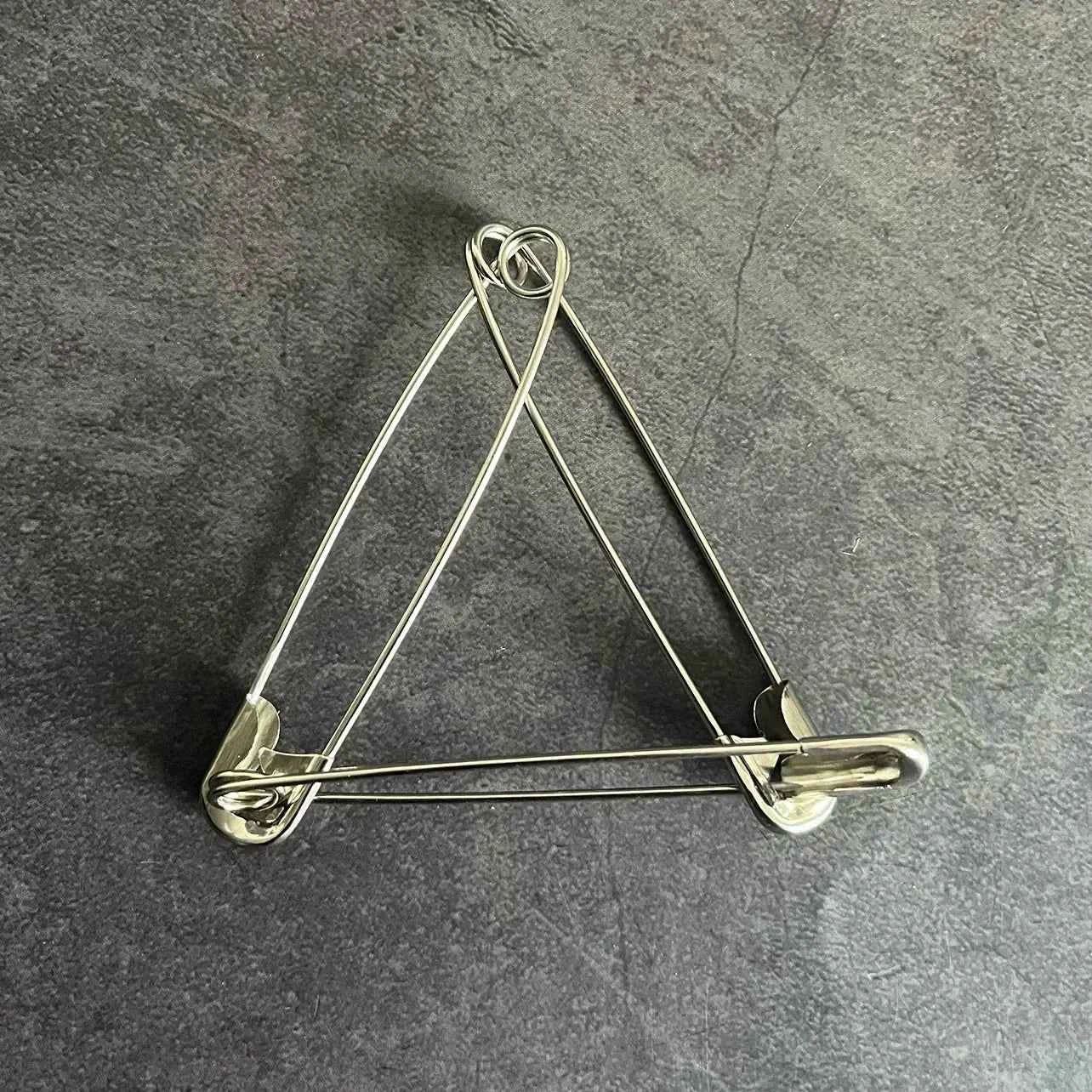 Linking Clips Magic Tricks Visual Three Linking Pins Penetration Clips Magia Close-up Street Illusions Gimmicks Mentalism Props