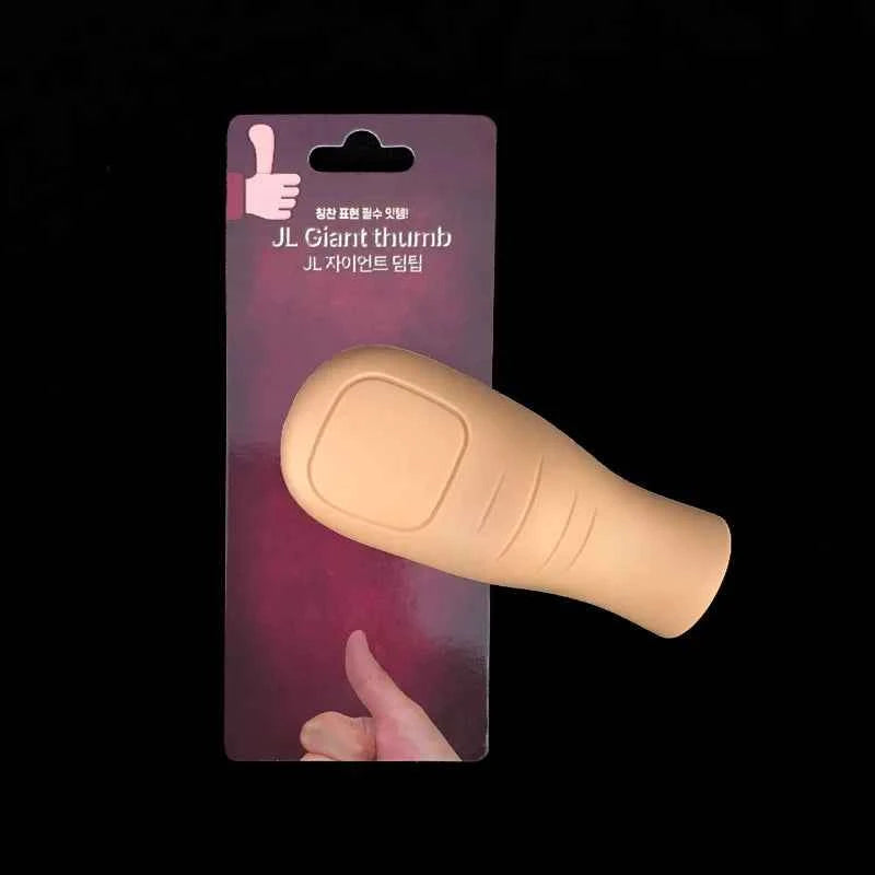 Magic red swollen thumbs up close interactive strange finger JL Giaint thumb magic thicks props Illusions Gimmick Mentalism