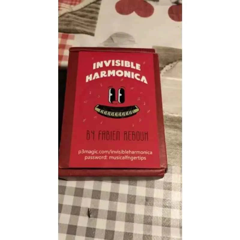 Invisible Harmonica Magic Trick by Fabien R Funny Comedy Illusion Close Up Magician Props Gimmick Stage Bar Entertainment Toy