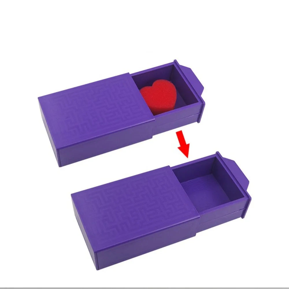 Cool Magic Purple Magic Box Trick Performance Mystery Magic Show Props Plastic Magic Show Magic Trick Props for Kids Teens - Big Tim's Magic Emporium