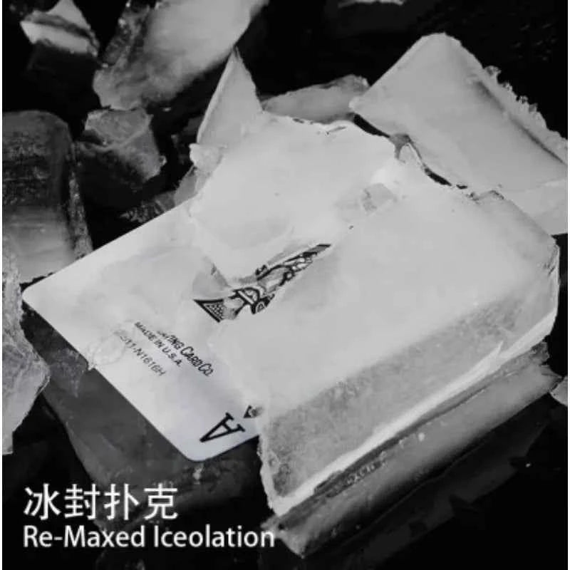 Re-Maxed Iceolation Magic Tricks Fun Stage Magia Signed Card into Ice Magie Mentalism Illusion Gimmiick Props - Big Tim's Magic Emporium