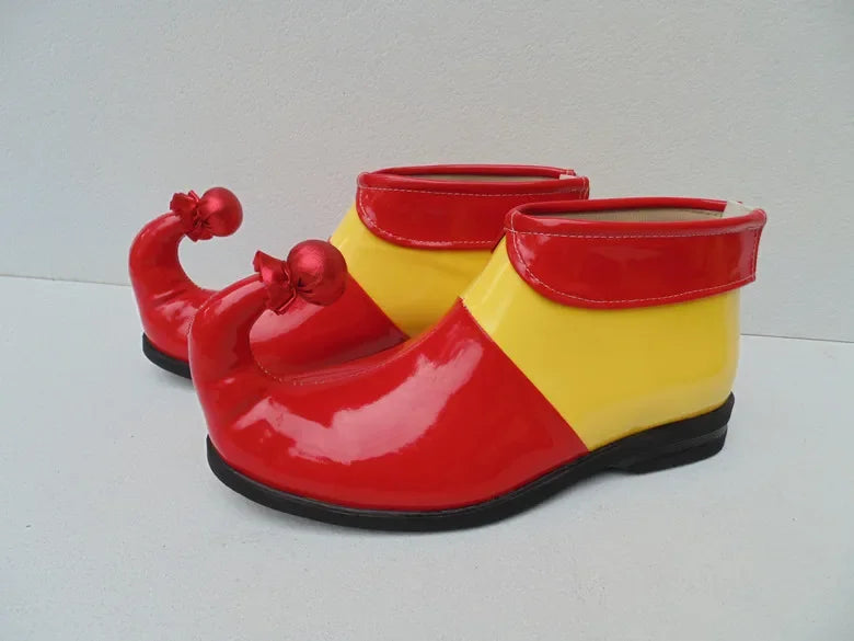 4 Colors Adult Kids Clown Shoes Halloween Cosplay Shoes Clown Performance Wear Accessories Christmas Party Supplies - Big Tim's Magic Emporium