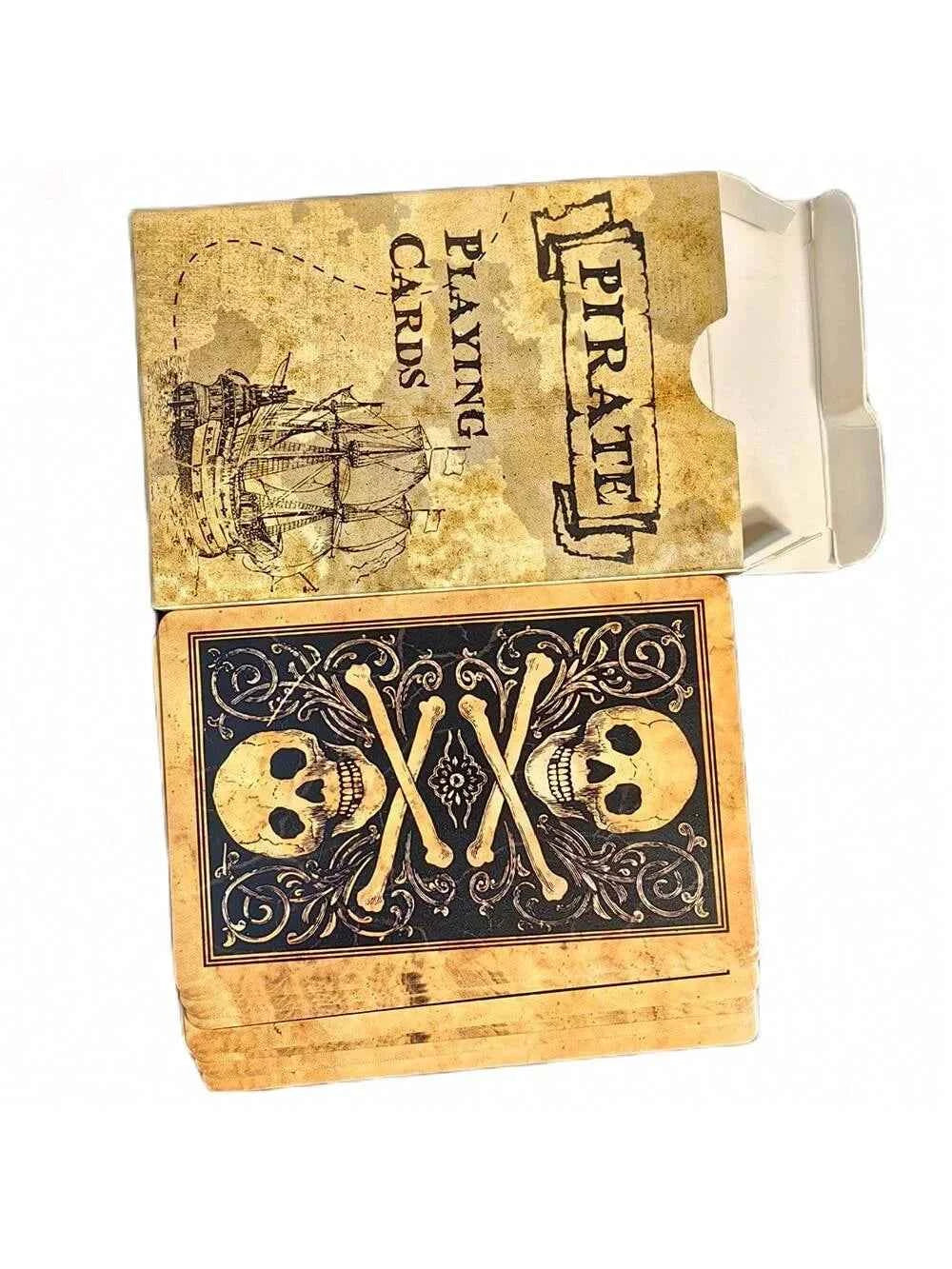 Vintage Pirate Ship Playing Cards Deck Of Cards ,Poker Cards for Party Games  Retro Poker Board Game Poker Magic Shows
