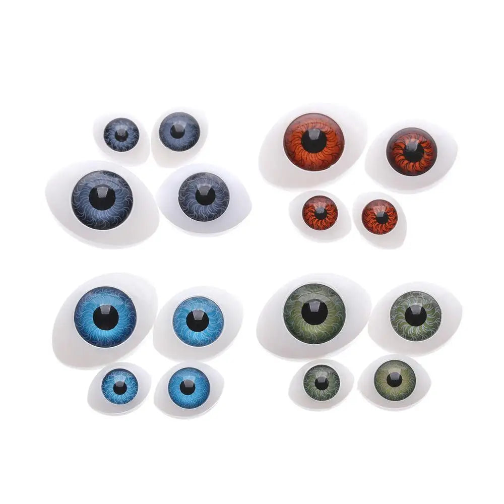 20pcs Puppet Making Dinosaur Eyes Funny Plastic Doll Safety Eyes For Animal Toy DIY Craft Accessories - Big Tim's Magic Emporium