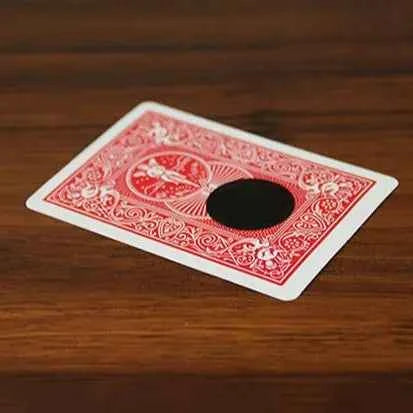 Color Changing Black Hole Magic Tricks Card Vanishing Close Up Props Easy To Do Magician Props Illusion Gimmick