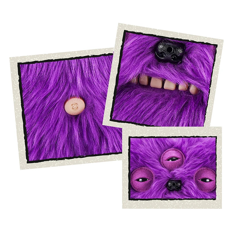 NEW Fuggler Ugly Monsters Fart Face Soft Plush Toys Butt Funny Tooth Monster Pets Dolls Stuffed Animal Toy Kids Gift Collectible