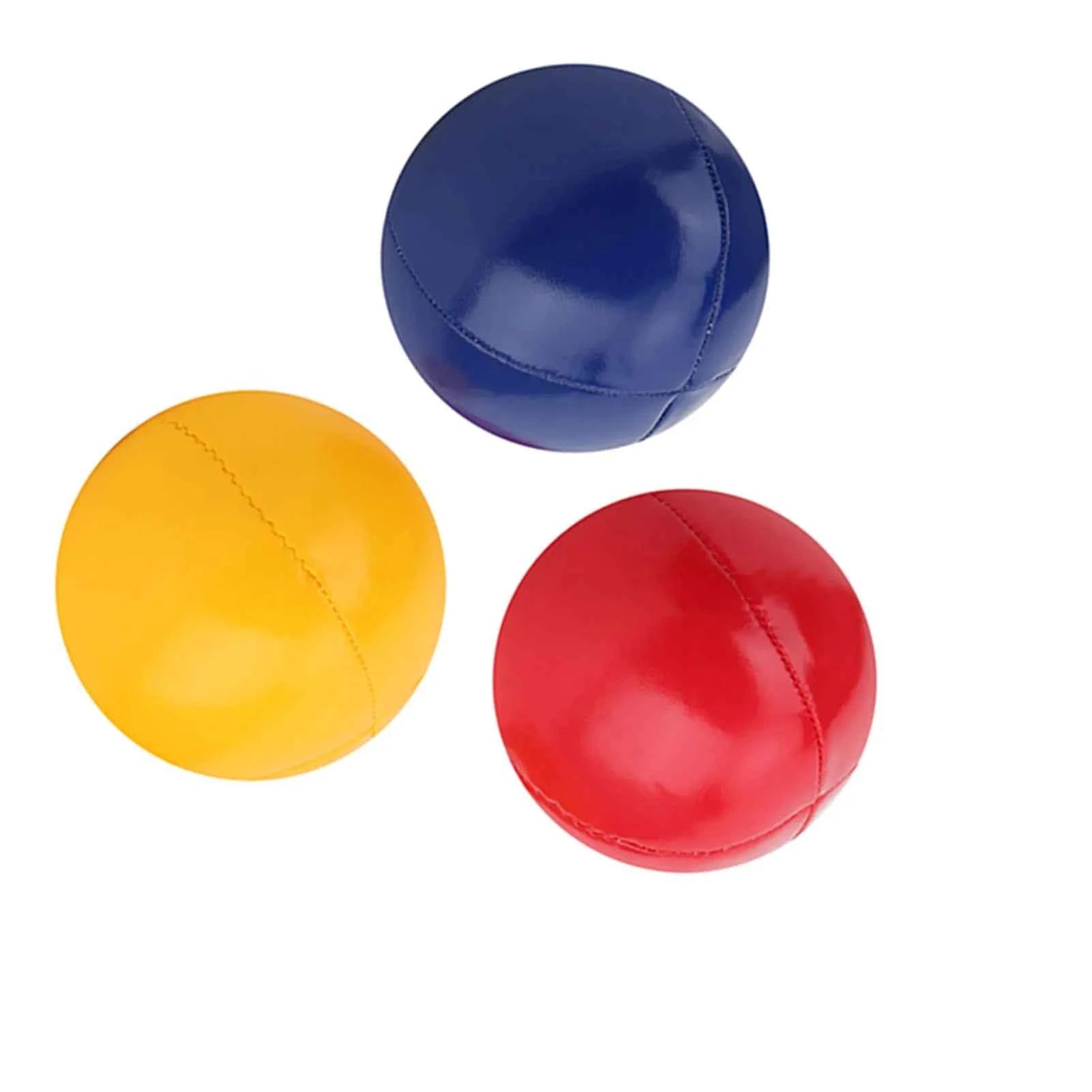 PU High-Quality Juggling Ball Hand Toss Ball Indoor Ball Juggling Ball with Mesh Bag Hand Toss Indoor Leisure Sports Ball - Big Tim's Magic Emporium