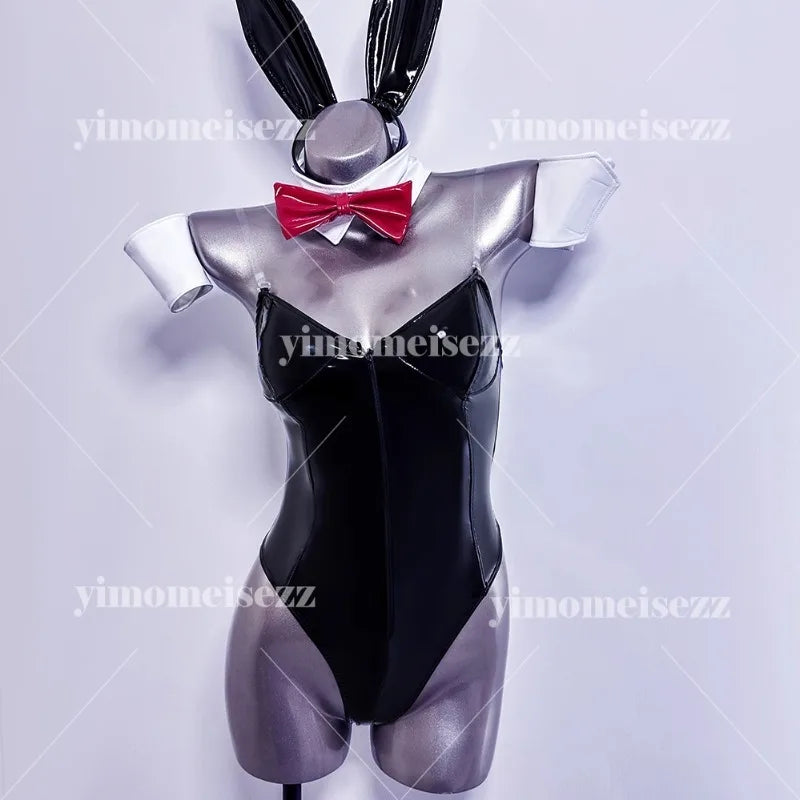 Customized Rabbit Girl Cosplay Costume | Anime Halloween Jumpsuit for Nightclub & Conventions - Big Tim's Magic Emporium