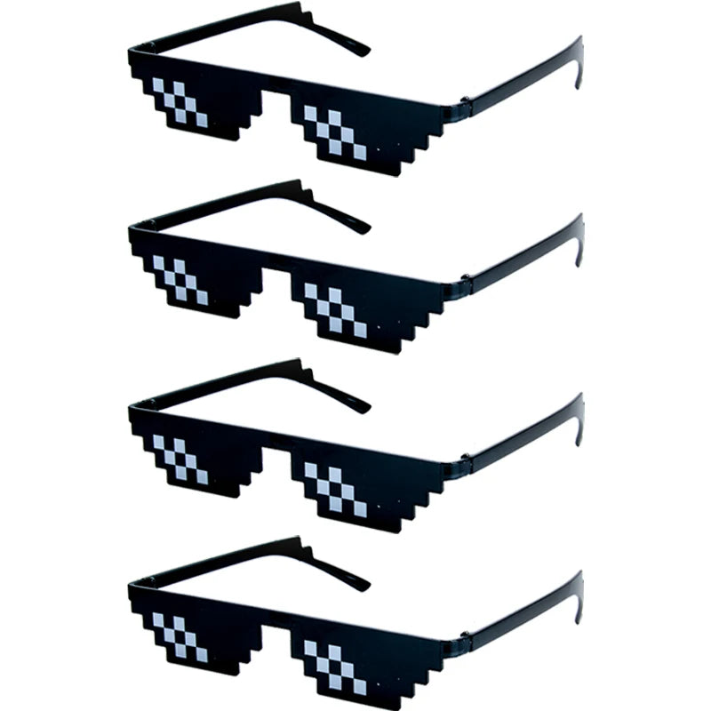 4/8pcs Party Sunglasses Black Sunglasses Funny Glasses Outdoor Party Favors Adult Birthday Party Gift Bachelor party photo props - Big Tim's Magic Emporium