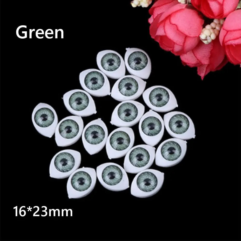 20pcs Puppet Making Dinosaur Eyes Funny Plastic Doll Safety Eyes For Animal Toy DIY Craft Accessories - Big Tim's Magic Emporium